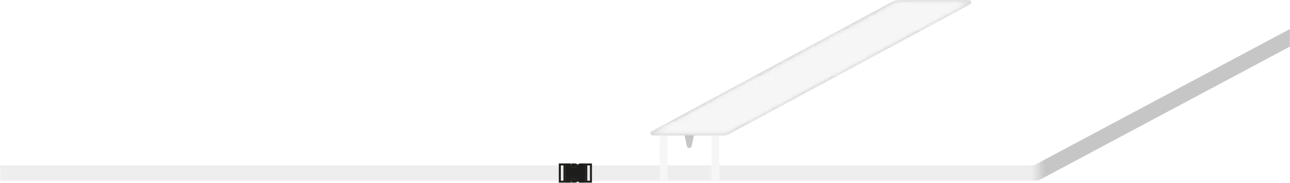 Bed bridge system closing the gap between the beds