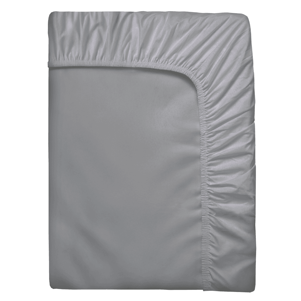 FAMBED fitted sheet Emperor (200 × 200 cm) · Grey